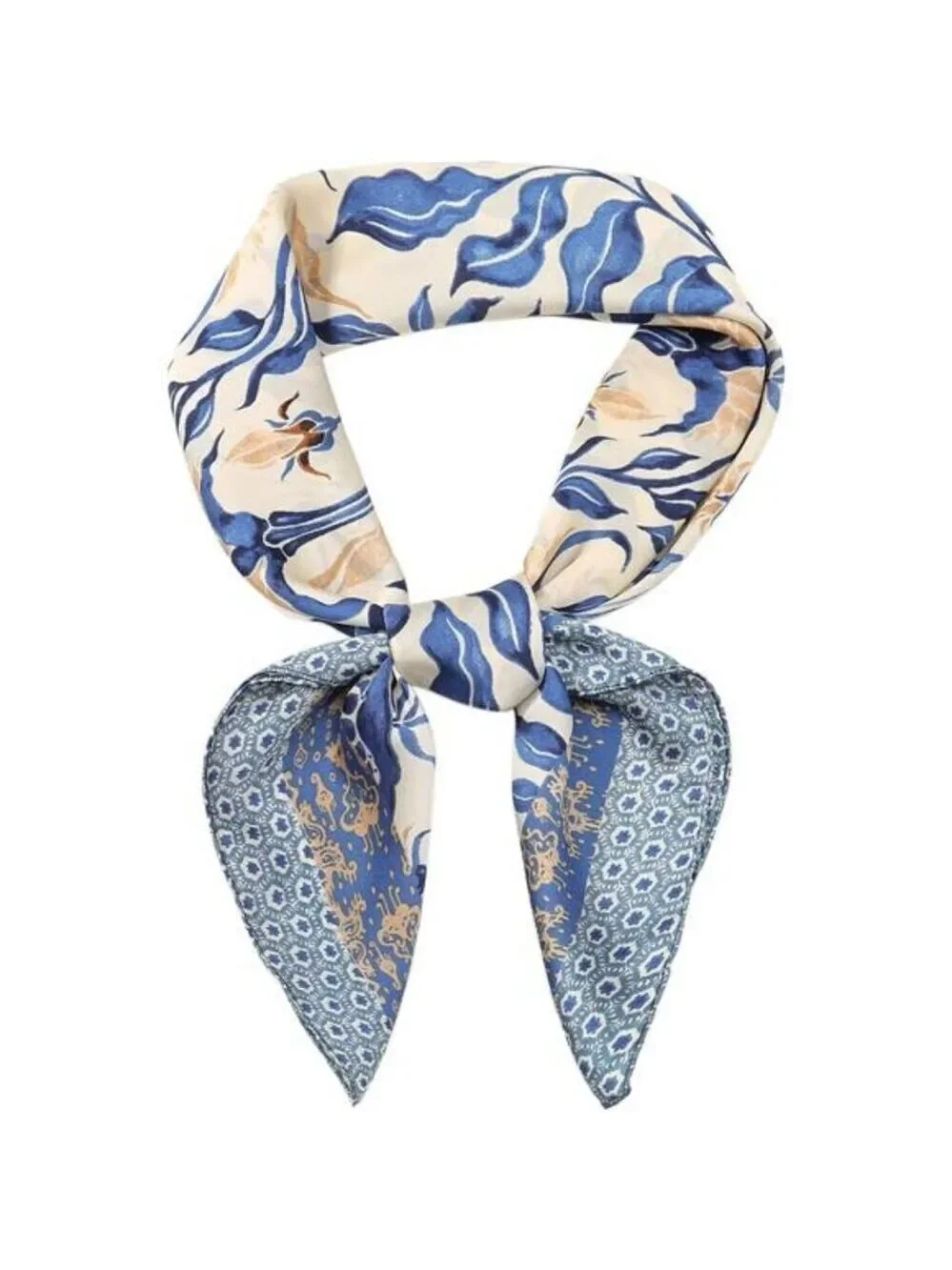 Silk Like Head Scarf for Women Satin Hair Scarf Square Neck Scarf 27.5 Inch